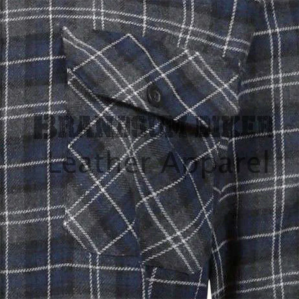 men’s navy check shirt stylish casual & smart plaid shirt for men