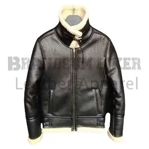 white leather bomber jacket with white fur luxury winter fashion for men