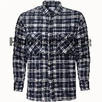 men’s grey & blue check shirt stylish casual & smart plaid shirt