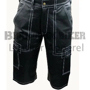 men black bermuda cargo style shorts casual streetwear utility summer wear