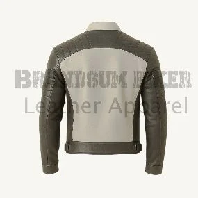 black and cream men’s jacket stylish two tone casual & winter outerwear