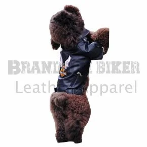 dog leather outfit stylish & durable pet jacket for dogs of all sizes